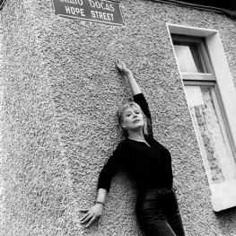 Marianne Faithfull in Hope Street by Bruce Weber 1996