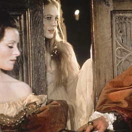 Marianne Faithfull with Judy Parfitt and Anthony Hopkins in "Hamlet" 1970