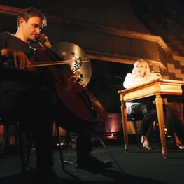 Marianne Faithfull and Vincent Segal performing Shakespeare Sonnets 2009