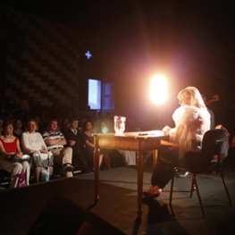 Marianne Faithfull and Vincent Segal performing Shakespeare Sonnets 2009