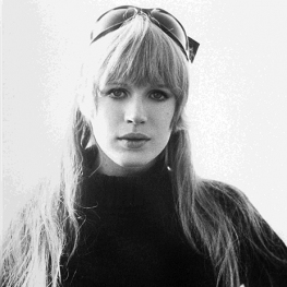Marianne Faithfull in The Girl on a Motorcycle 1967