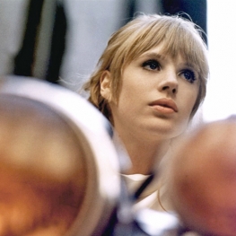 Marianne Faithfull in The Girl on a Motorcycle 1967