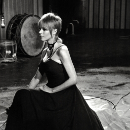 Marianne Faithfull in The Rolling Stones Rock and Roll Circus 1968
