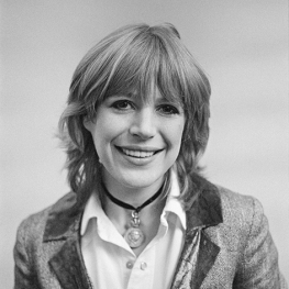 Marianne Faithfull in London, February 1978